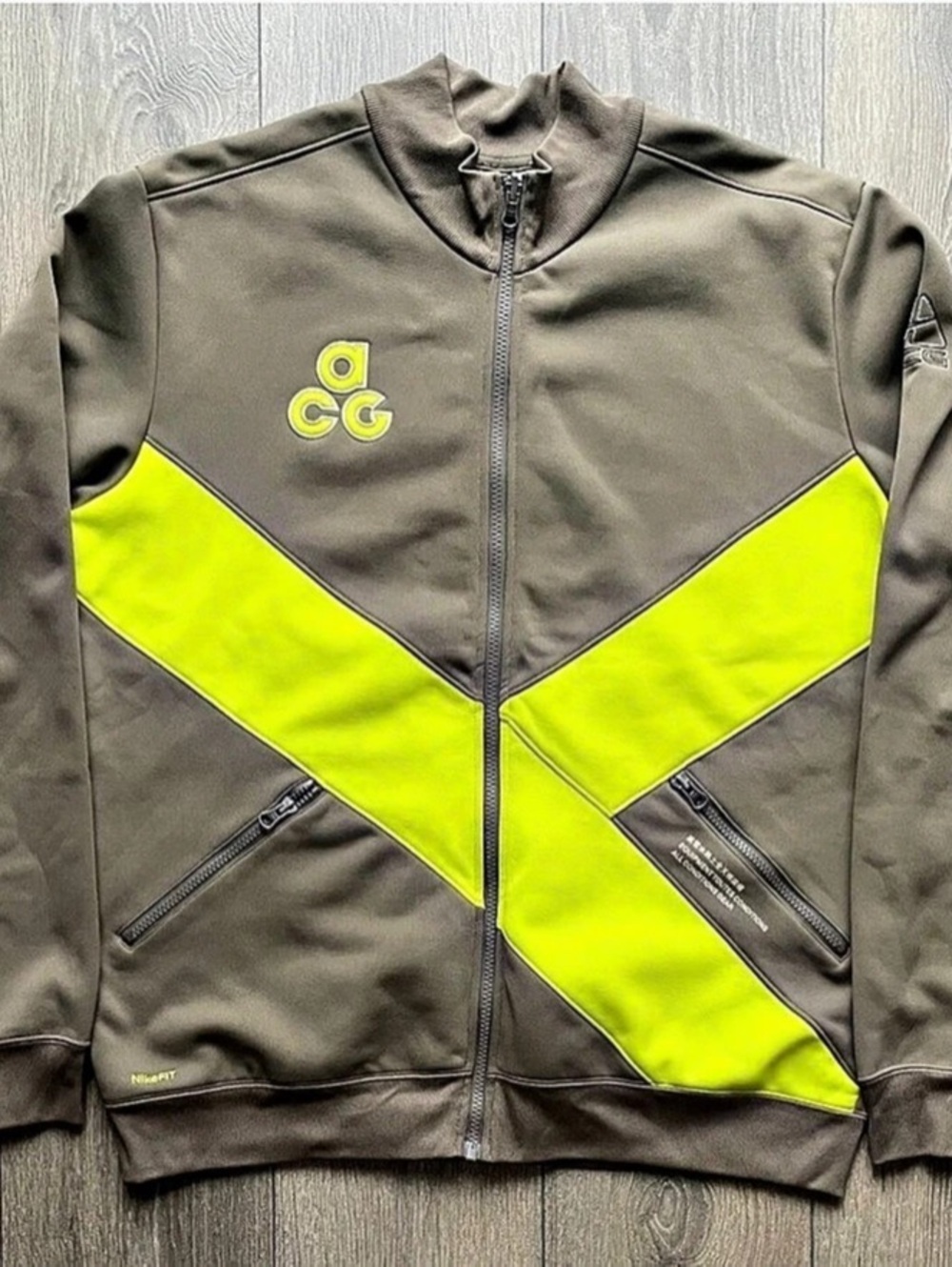 Vintage Nike Hi Tec ACG Lab Softshell Jacket Size XL